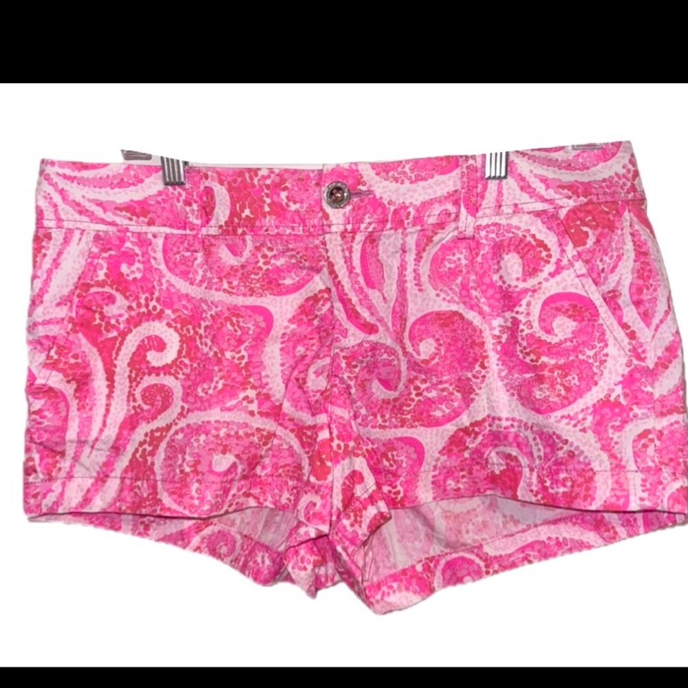 Lily Pulitzer Walsh Short - Pink Pout SZ 10 - Picture 3 of 8